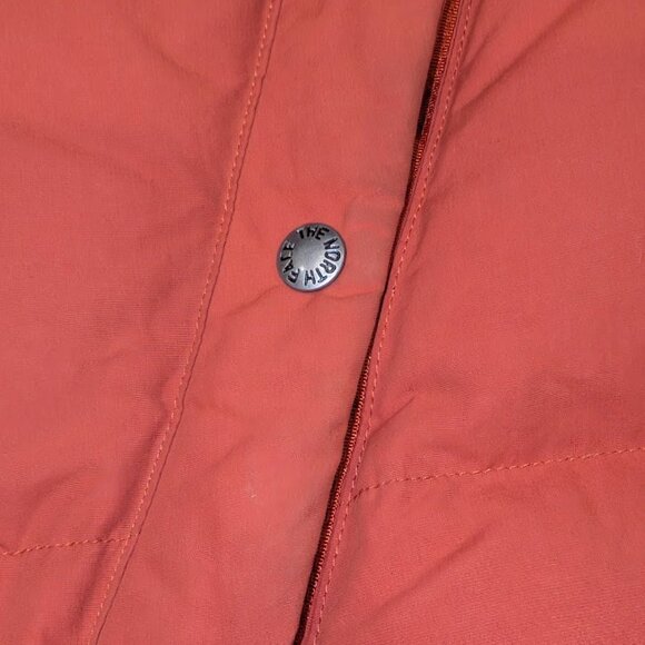 The North Face Forester Down Puffer Jacket Picante Red Women's XL Winter Coat - Picture 11 of 14